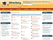 Tablet Screenshot of directorystudent.com